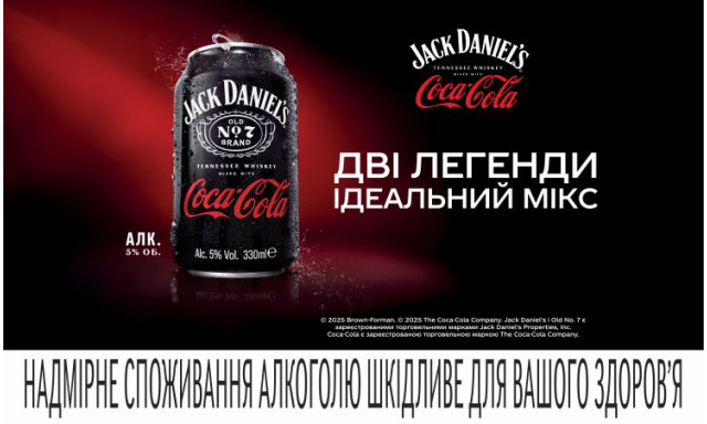 Jack Daniel's Whiskey-Cola