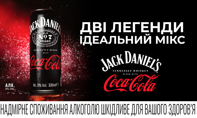 Jack Daniel's Whiskey-Cola 