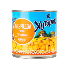 Кукуруза сахарная 425мл ТМ Хуторок