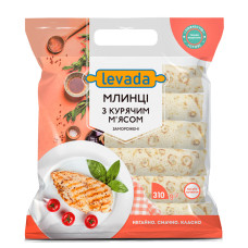 Млинці з курячим м'ясом 310г ТМ Levada