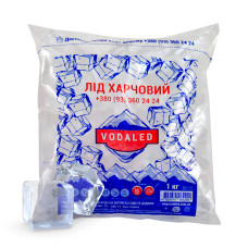 Лед пищевой коктейльный 1кг