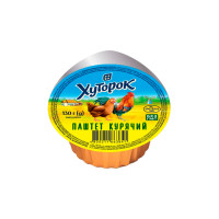 Паштет курячий 130г ТМ Хуторок