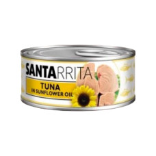 Тунець цілий в олії 150г ТМ Santarrita