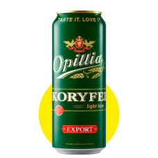 Пиво Опілля Експорт Коріфеї/Opillia Export Koryfei світле, 0,5 л, 4,2% ж/б