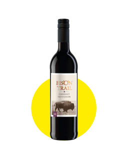 Вино Bison Trail Cabernet Sauvignon красное полусухое 0,75л 12,5%
