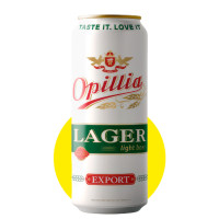 Пиво Опілля Експорт Лагер/Opillia Export Lager світле, 0,5 л, 4,4% ж/б