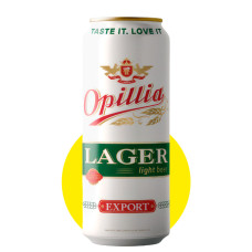 Пиво Опілля Експорт Лагер/Opillia Export Lager світле, 0,5 л, 4,4% ж/б