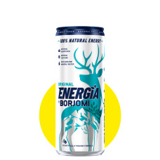 Напій безалкогольний Боржомі Енерджі/Borjomi Energia Original, 0,240л, ж/б