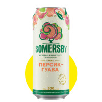 Сидр Somersby Peach-Guava/Сомерсбі Персик-Гуава, 0,5л, 4,7% ж/б