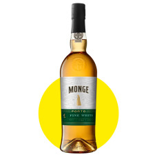 Портвейн Монж Вайт/Monge White біле солодке, 0,75л, 19%