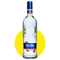 Алкогольный напиток Финляндия/Finlandia клюква белая, 1л, 37,5%