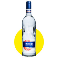 Алкогольный напиток Финляндия/Finlandia грейпфрут, 1л, 37,5%