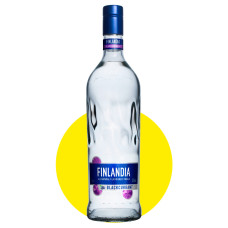 Алкогольный напиток Финляндия/Finlandia черная смородина, 1л, 37,5%
